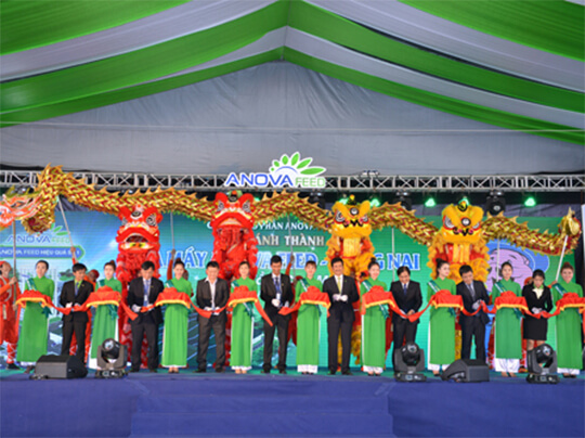 INAUGURATION OF ANOVA FEED FACTORY, DONG NAI PROVINCE - ANOVA FEED