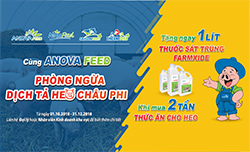 CÙNG ANOVA FEED PHÒNG NGỪA DỊCH TẢ HEO CHÂU PHI !